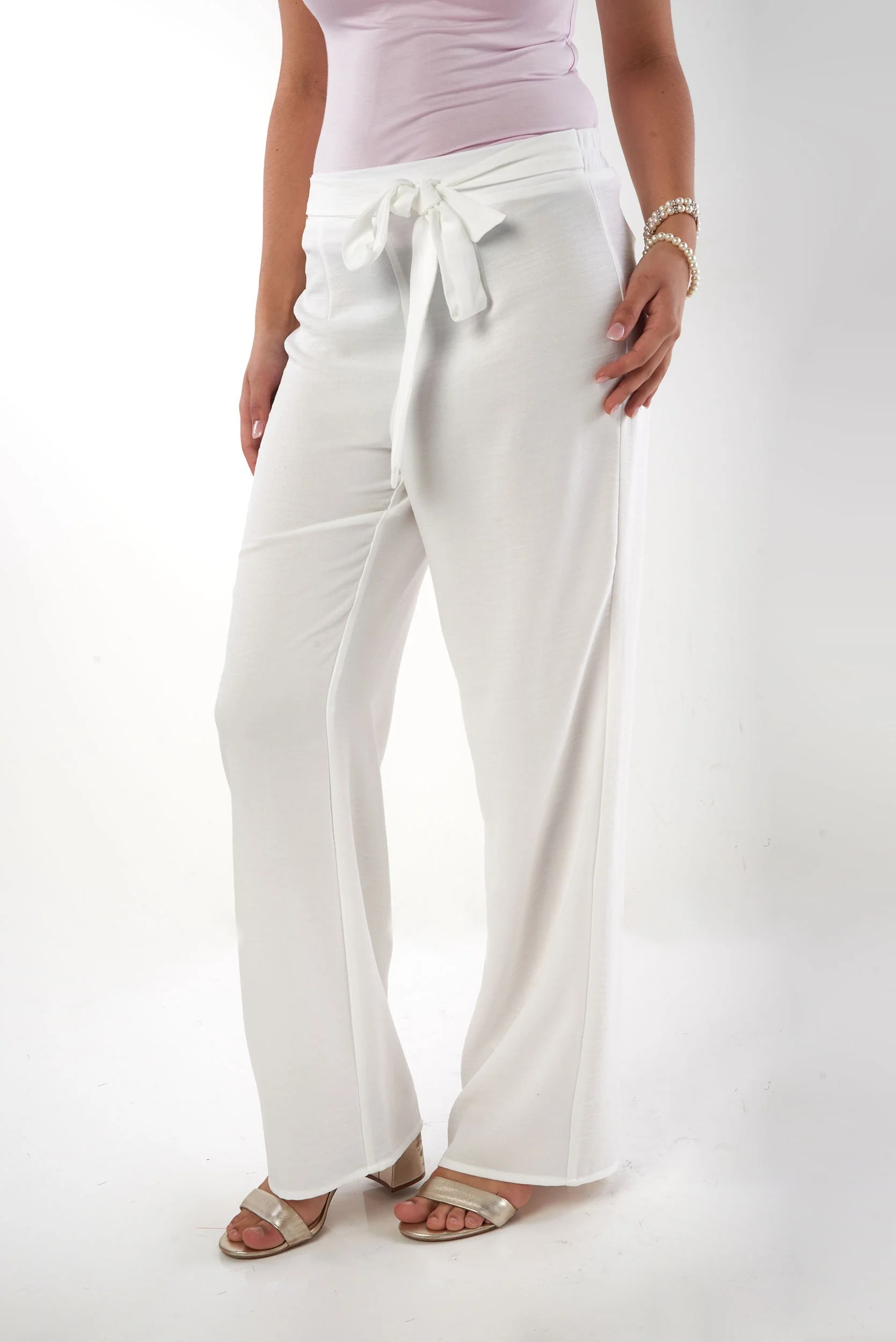 Pantalon à Ceinture Nouée - PONI2 - (R-B5) - Image 9