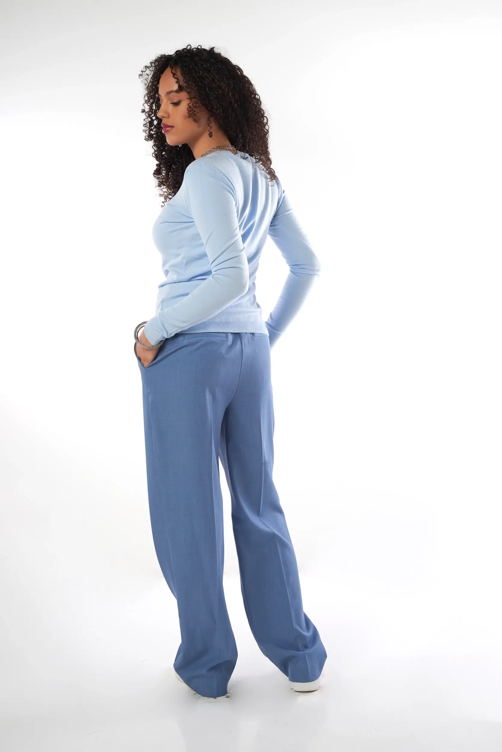 Pantalon propre à jambe large - SABOLA - (R-A15) - Image 5
