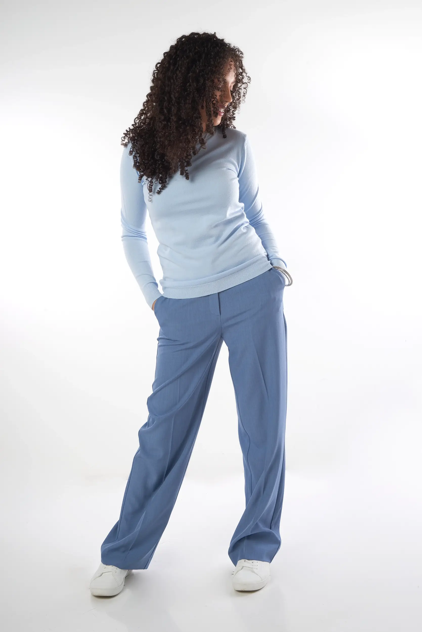 Pantalon propre à jambe large - SABOLA - (R-A15) - Image 6