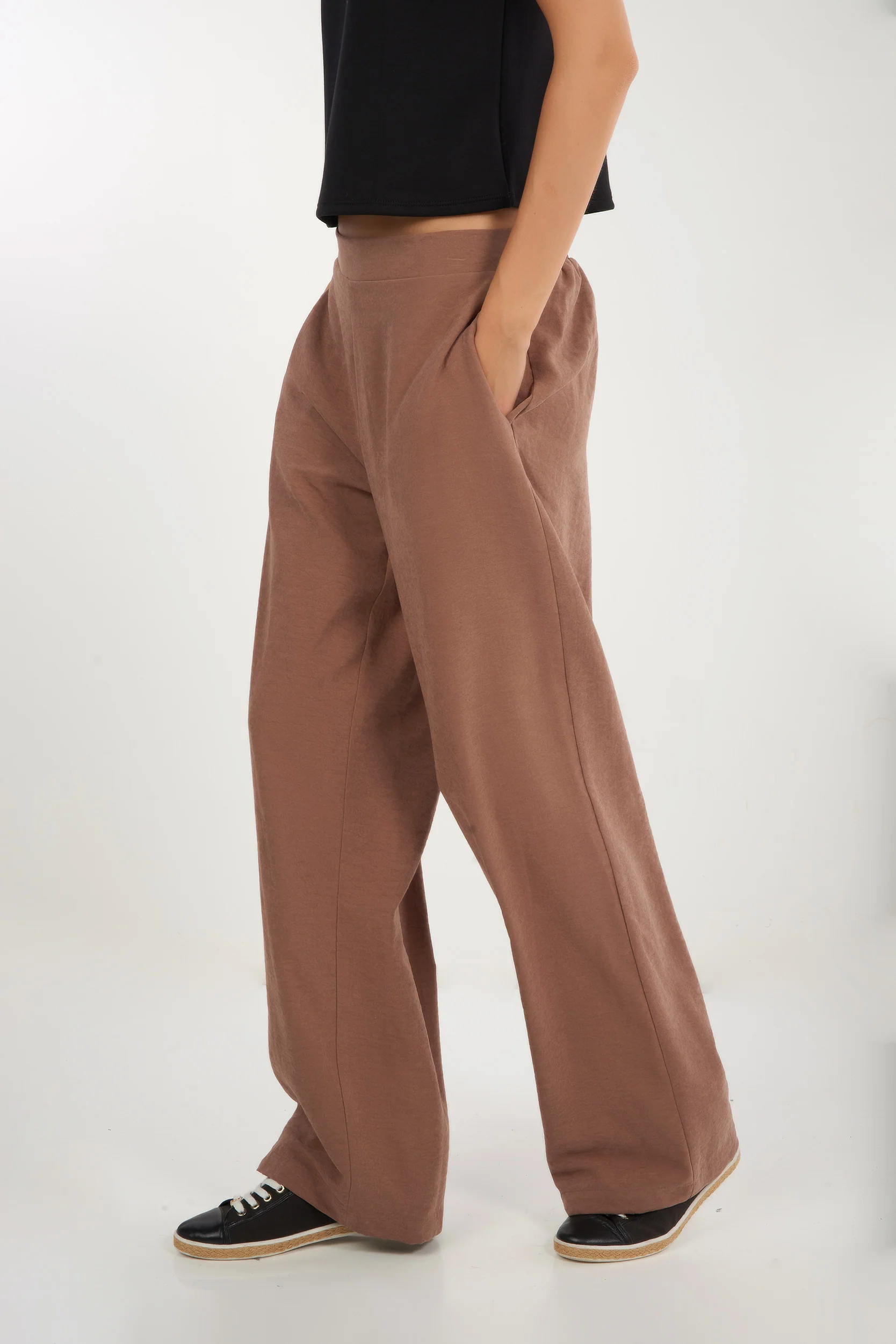 Pantalon propre avec taille élastique - DIELLA - (R-A14) - Image 3