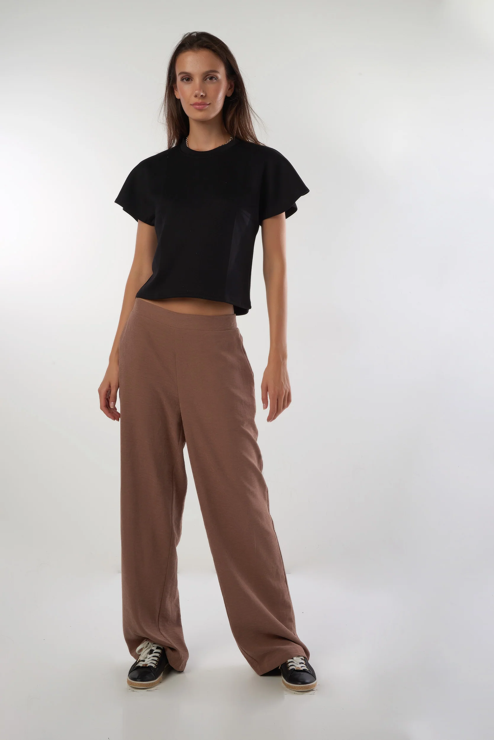 Pantalon propre avec taille élastique - DIELLA - (R-A14) - Image 4