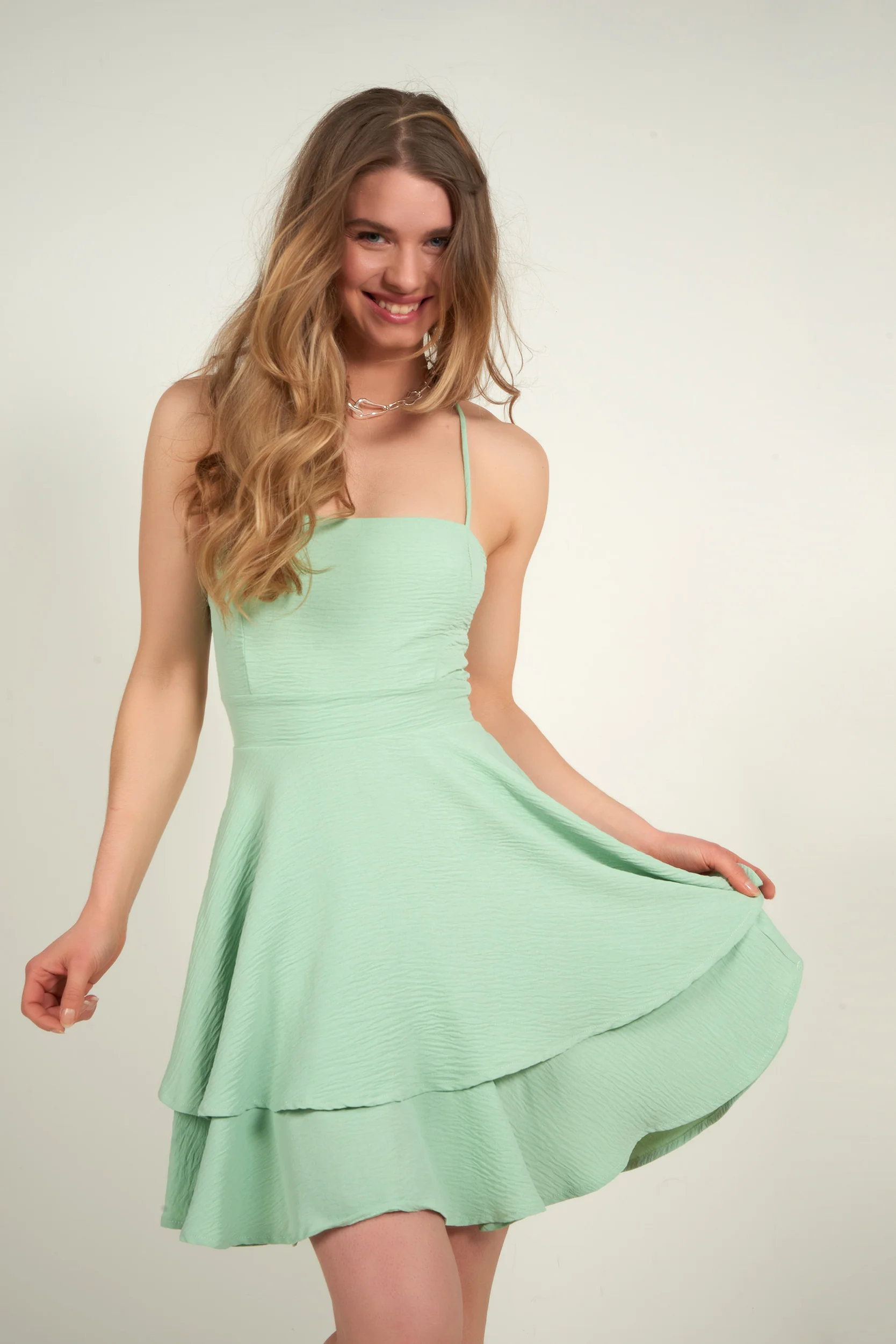 Robe à dos ouvert - AD1061Z1 - (E-B17) - Image 11