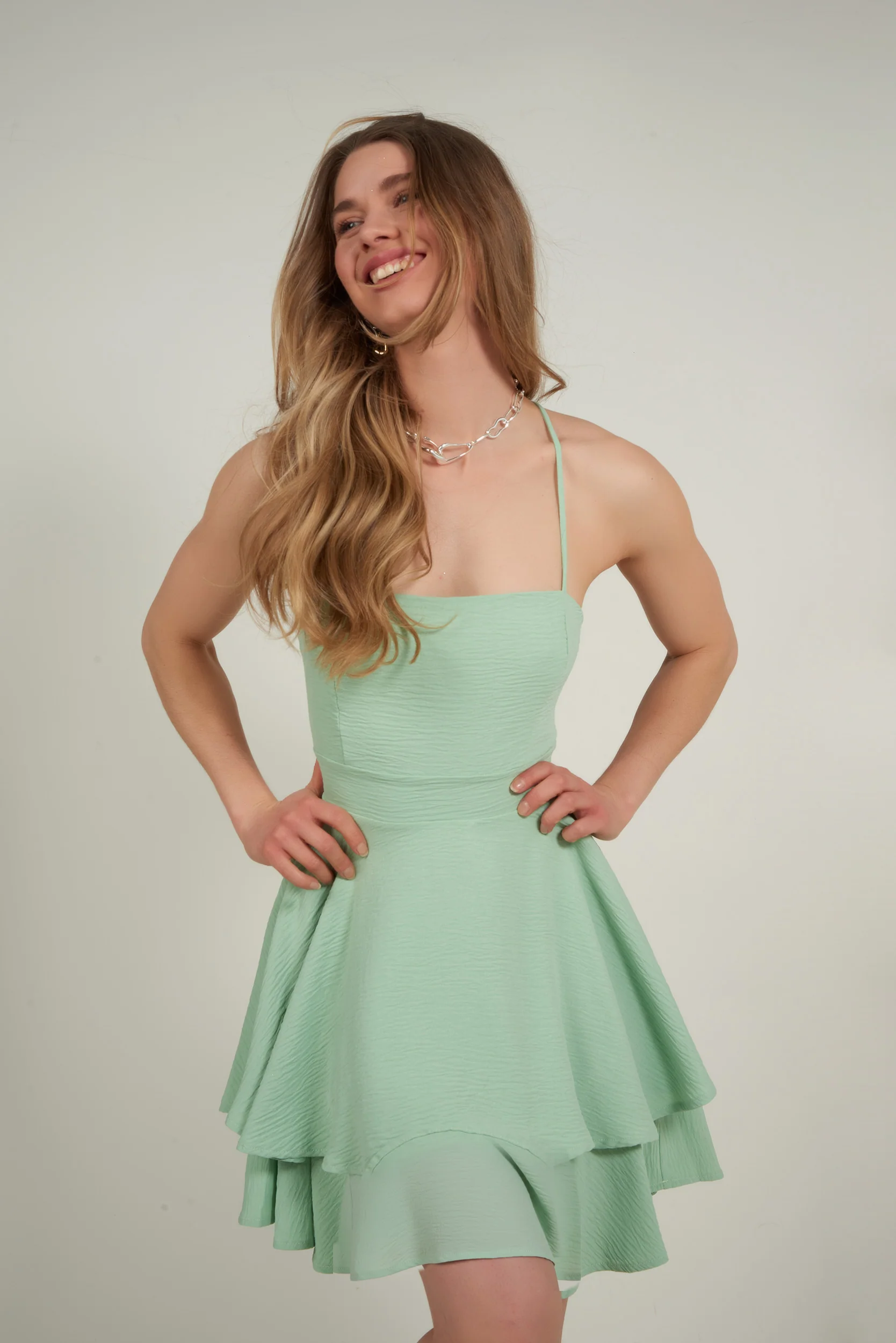 Robe à dos ouvert - AD1061Z1 - (E-B17) - Image 15