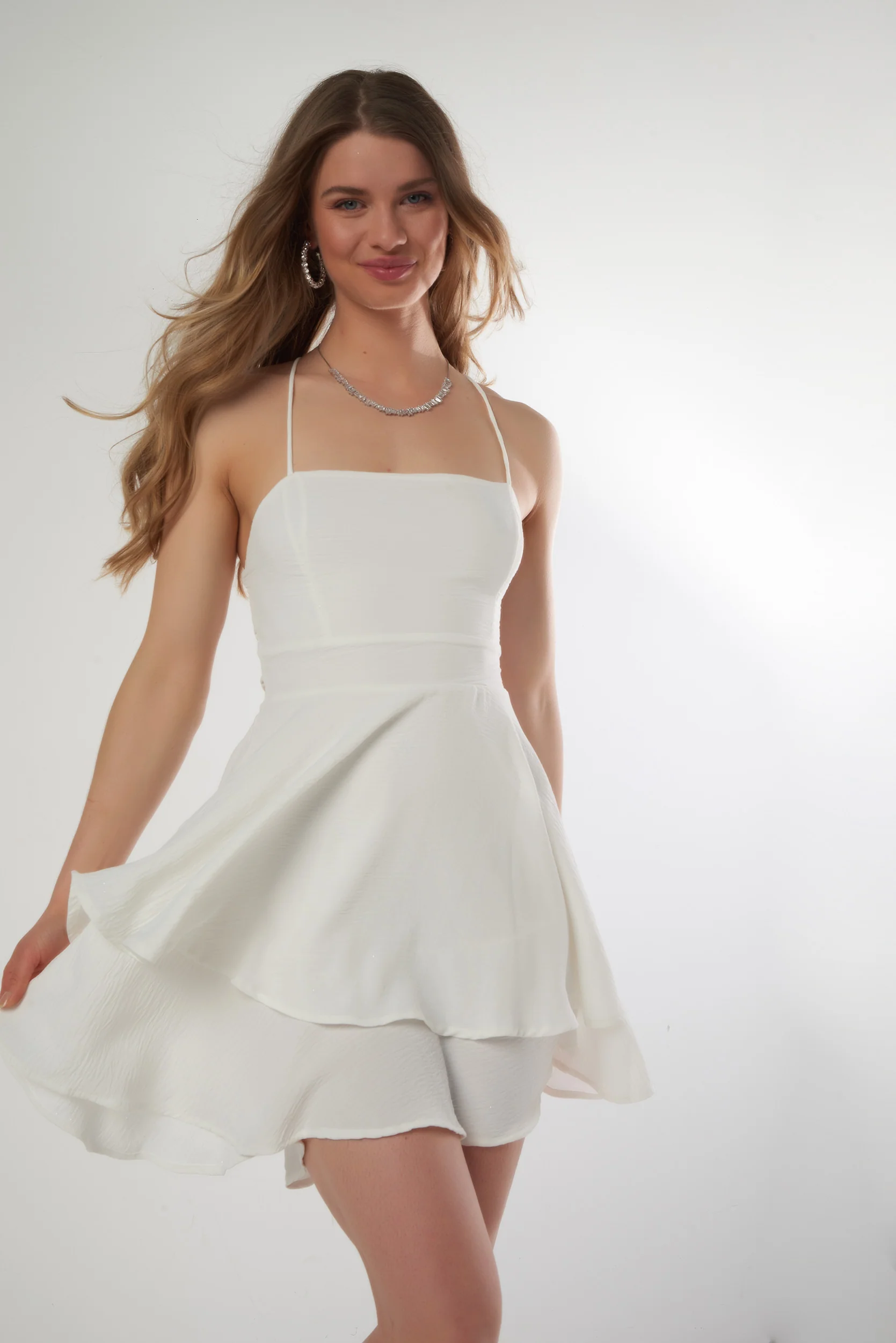 Robe à dos ouvert - AD1061Z1 - (E-B17) - Image 4