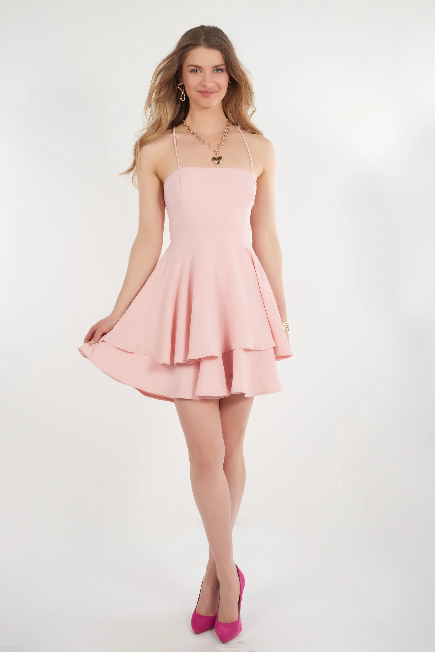 Robe à dos ouvert - AD1061Z1 - (E-B17) - Image 7