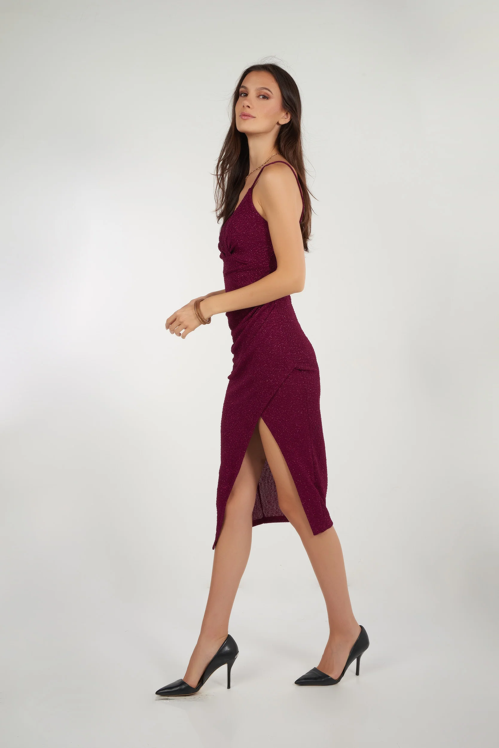 Robe de Noël avec fente - CAMIL-J - (R-C2) - Image 4