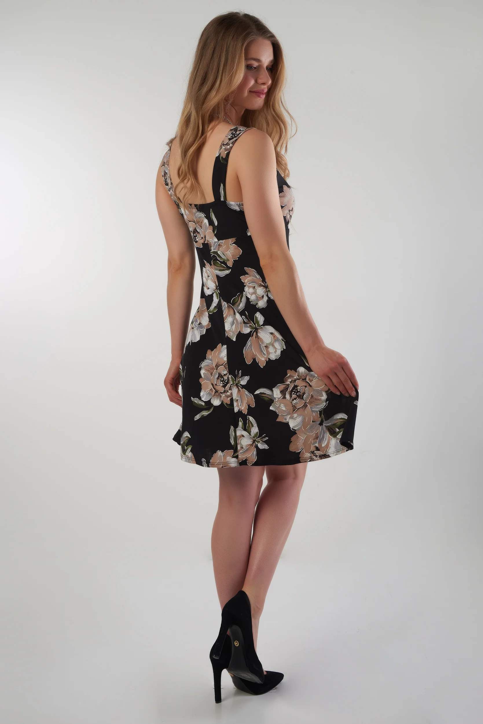 Robe imprimée avec fermeture éclair - PRIMA301Y2 - (R-C4) - Image 8