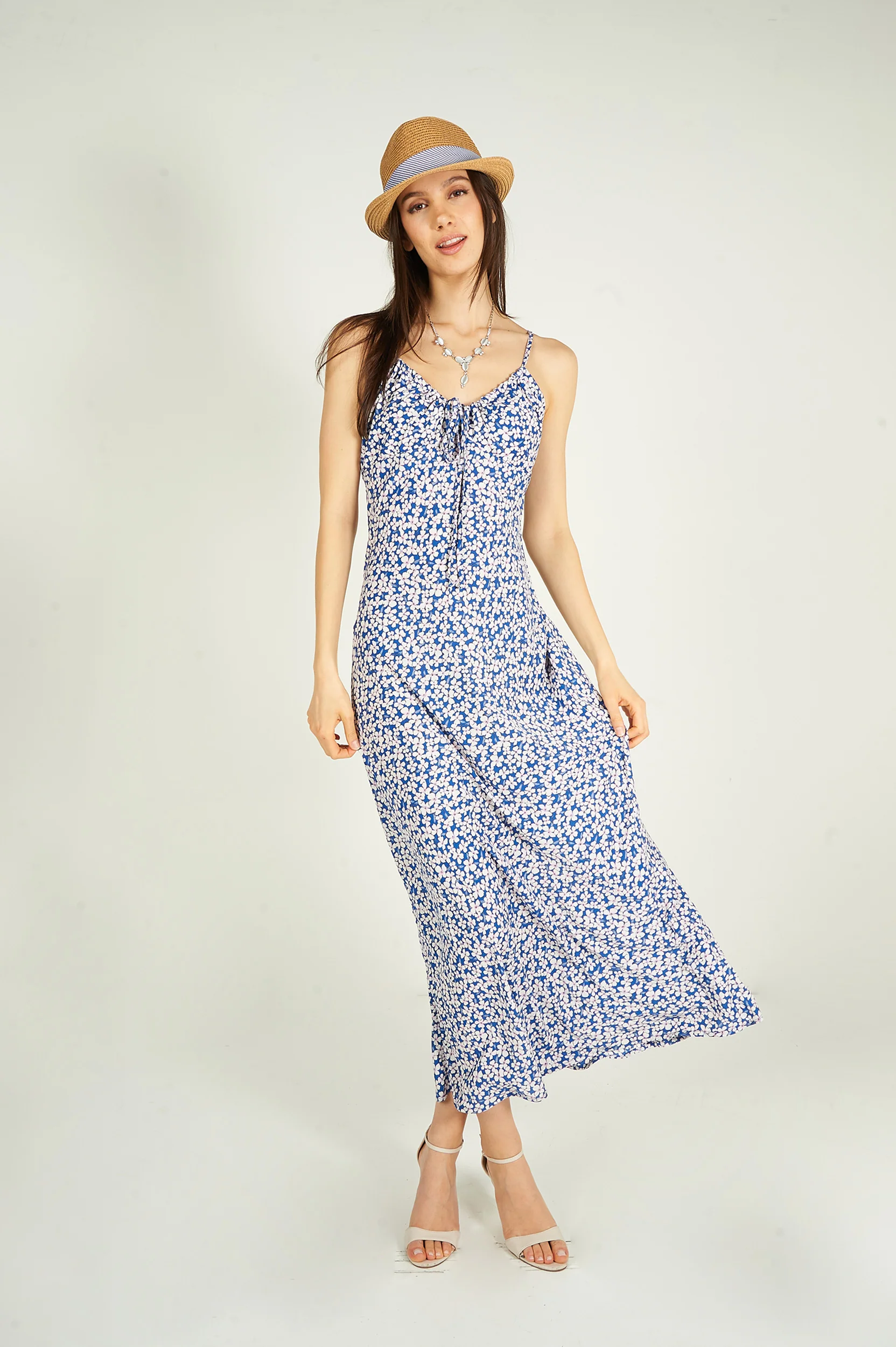 Robe maxi fleurie - SHIZU - (R-C14) - Image 6