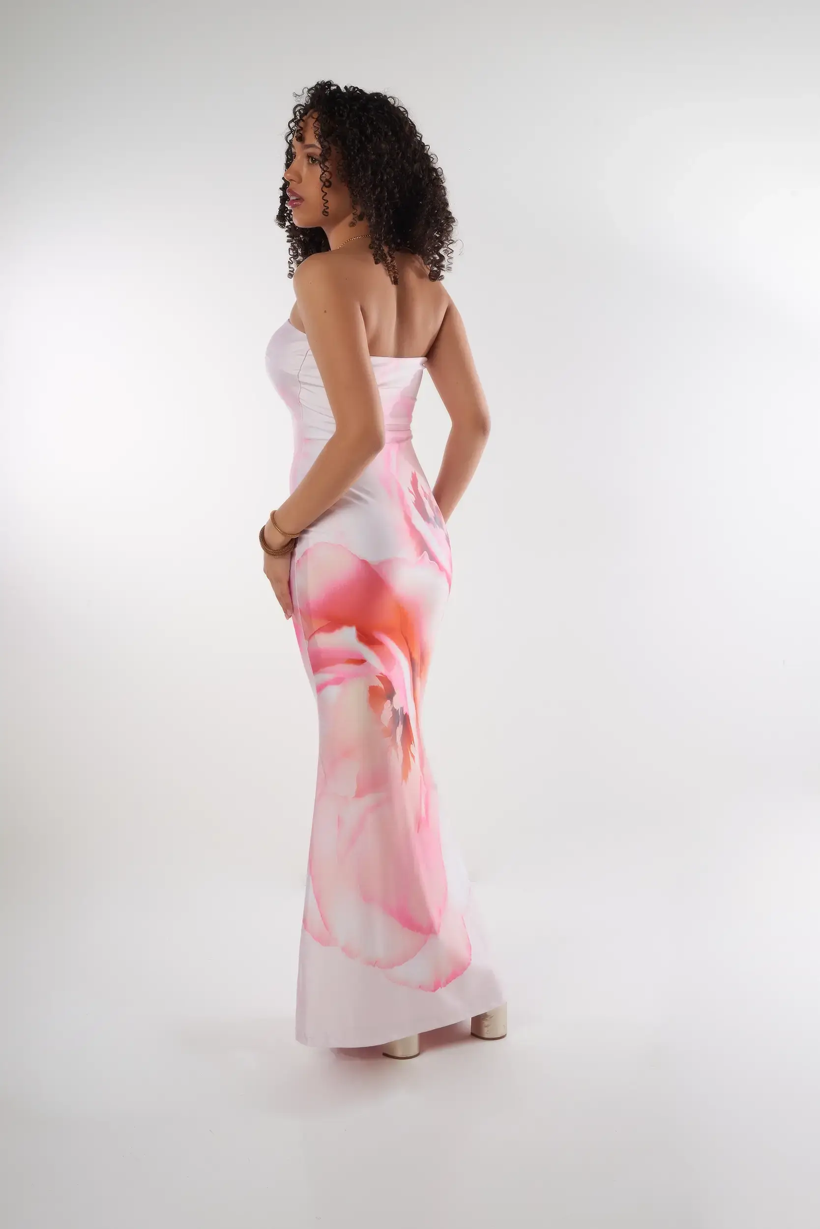 Robe Longue Bustier - DD4761C - (E-A12) - Image 3