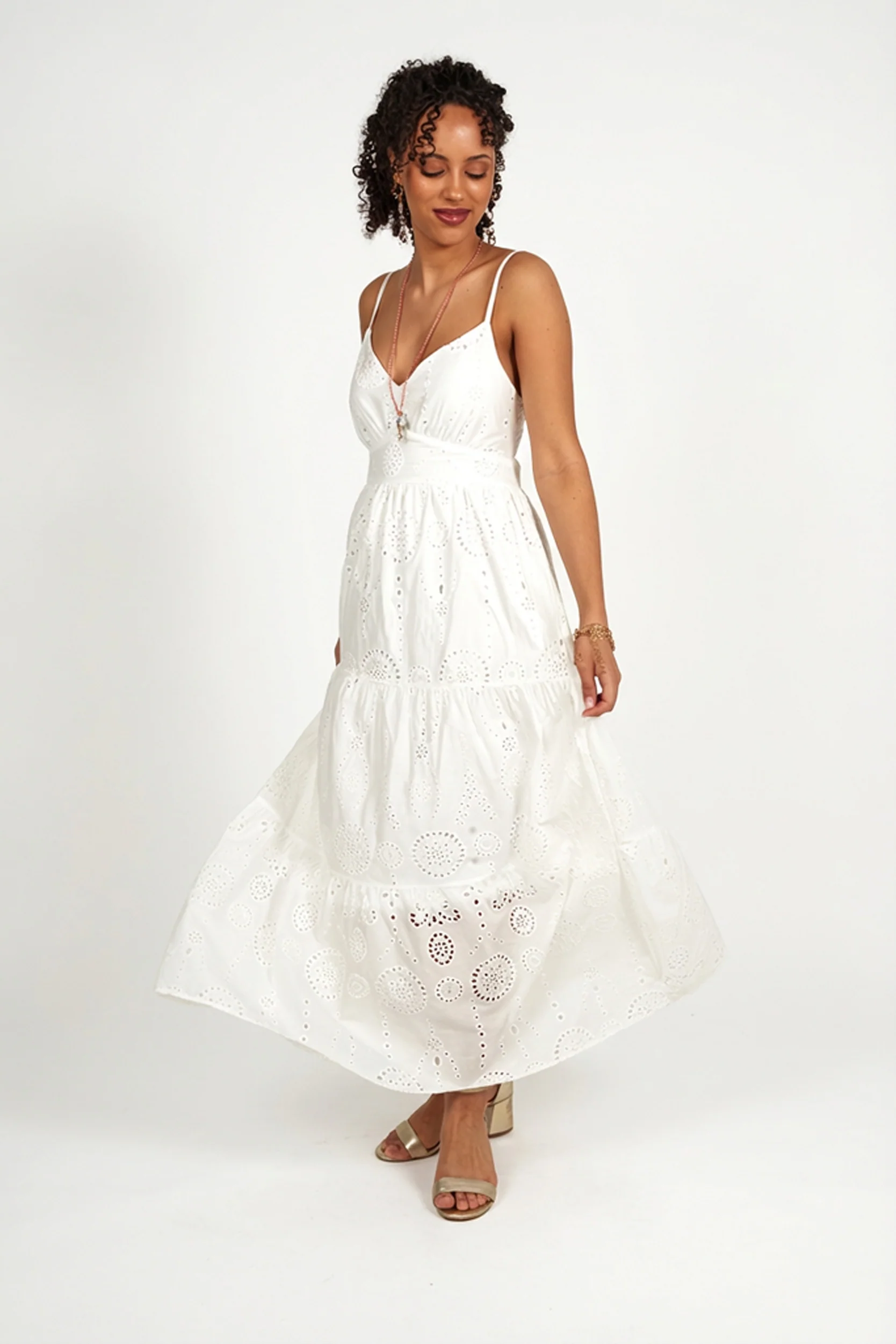 Robe Longue Romantique - HMD14039 - (E-A12) - Image 4