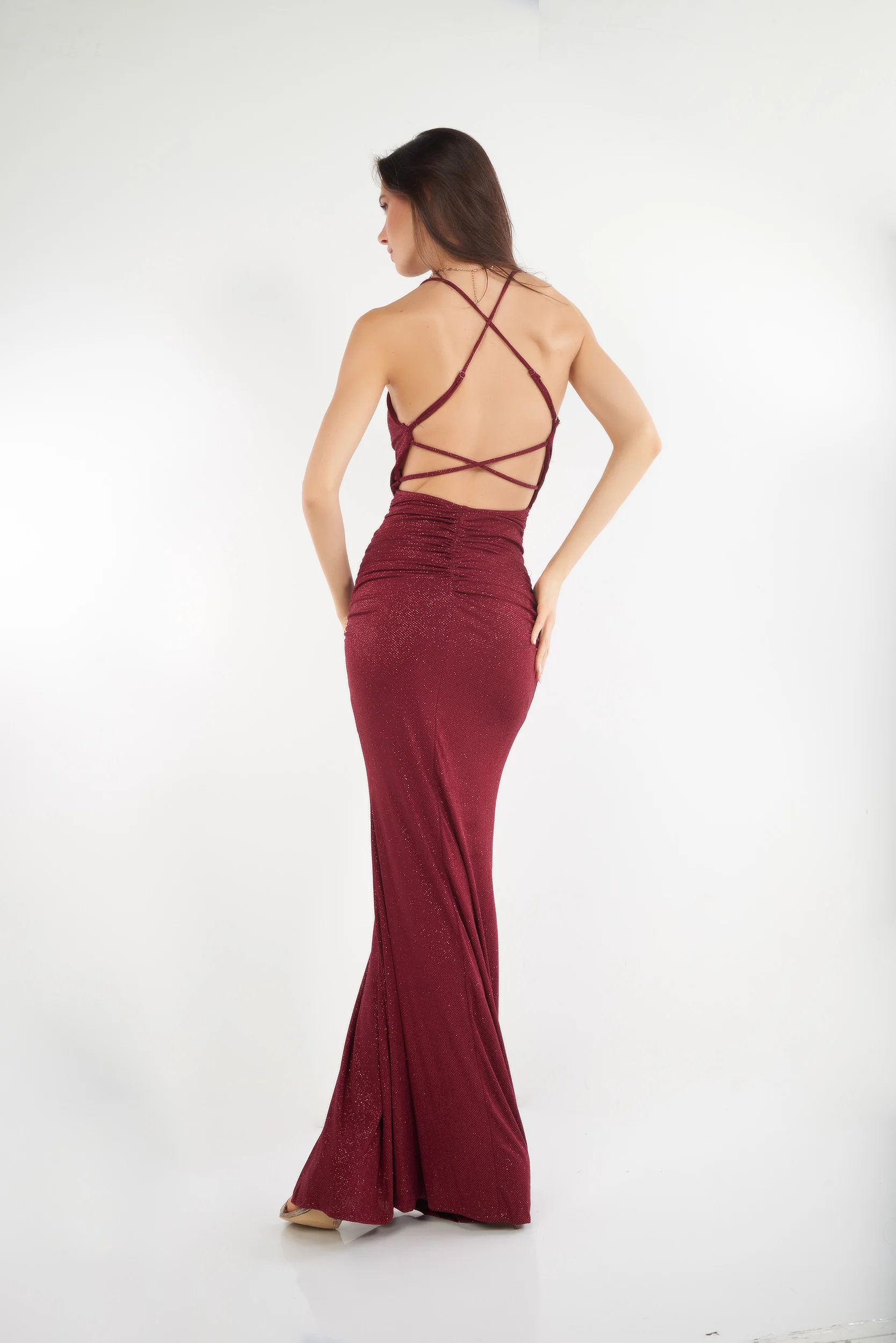 Robe à dos ouvert - CD4212 - (E-A14) - Image 14