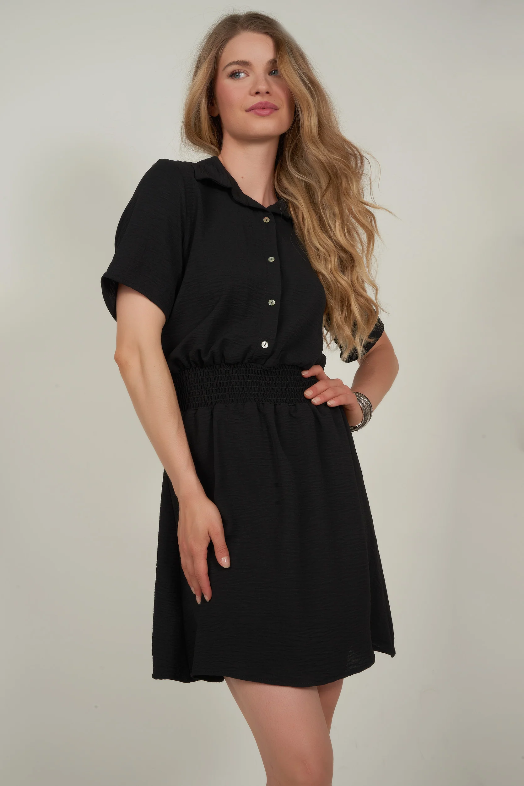 Robe avec boutons - CEECEE - (R-B1) - Image 10