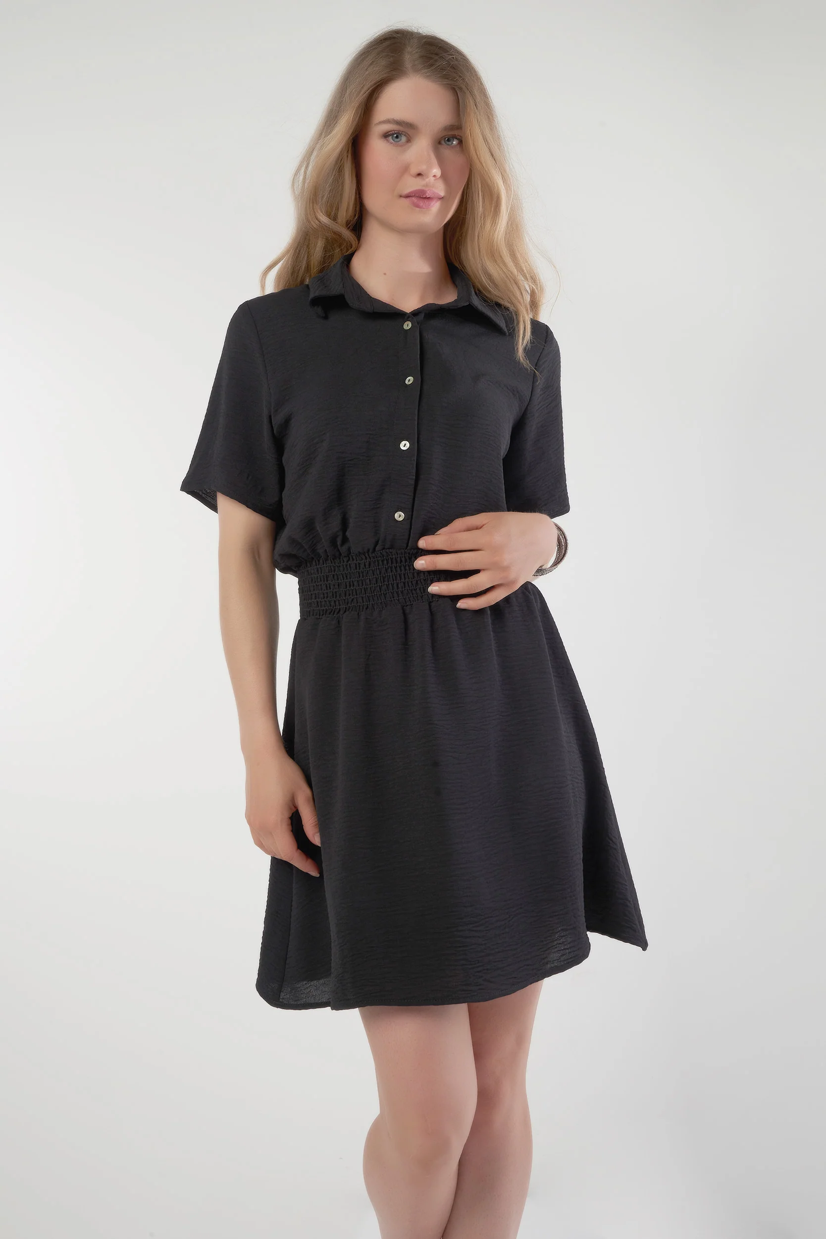 Robe avec boutons - CEECEE - (R-B1) - Image 8