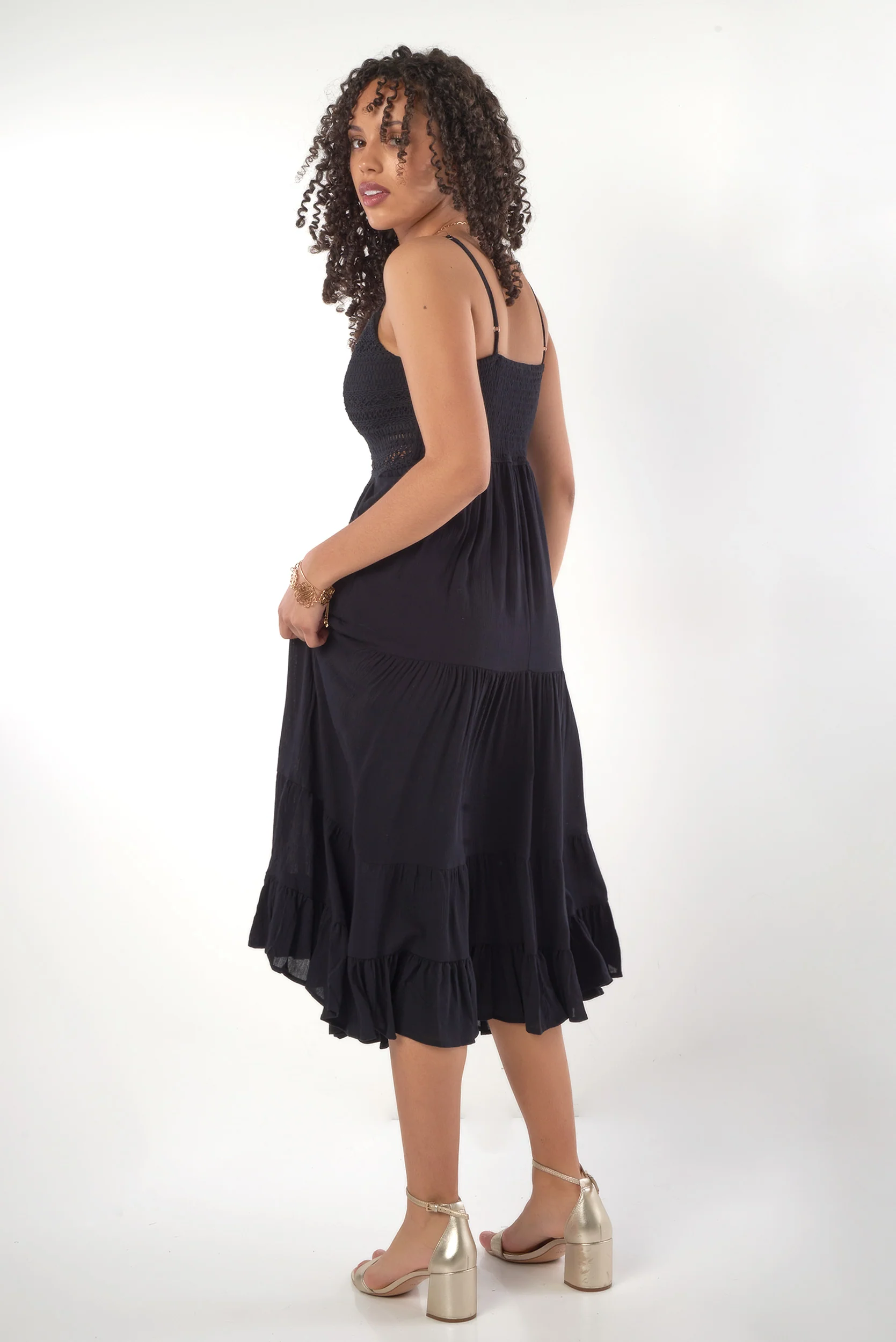 Robe Élégante en Crochet - ID6261 - (E-A8) - Image 4