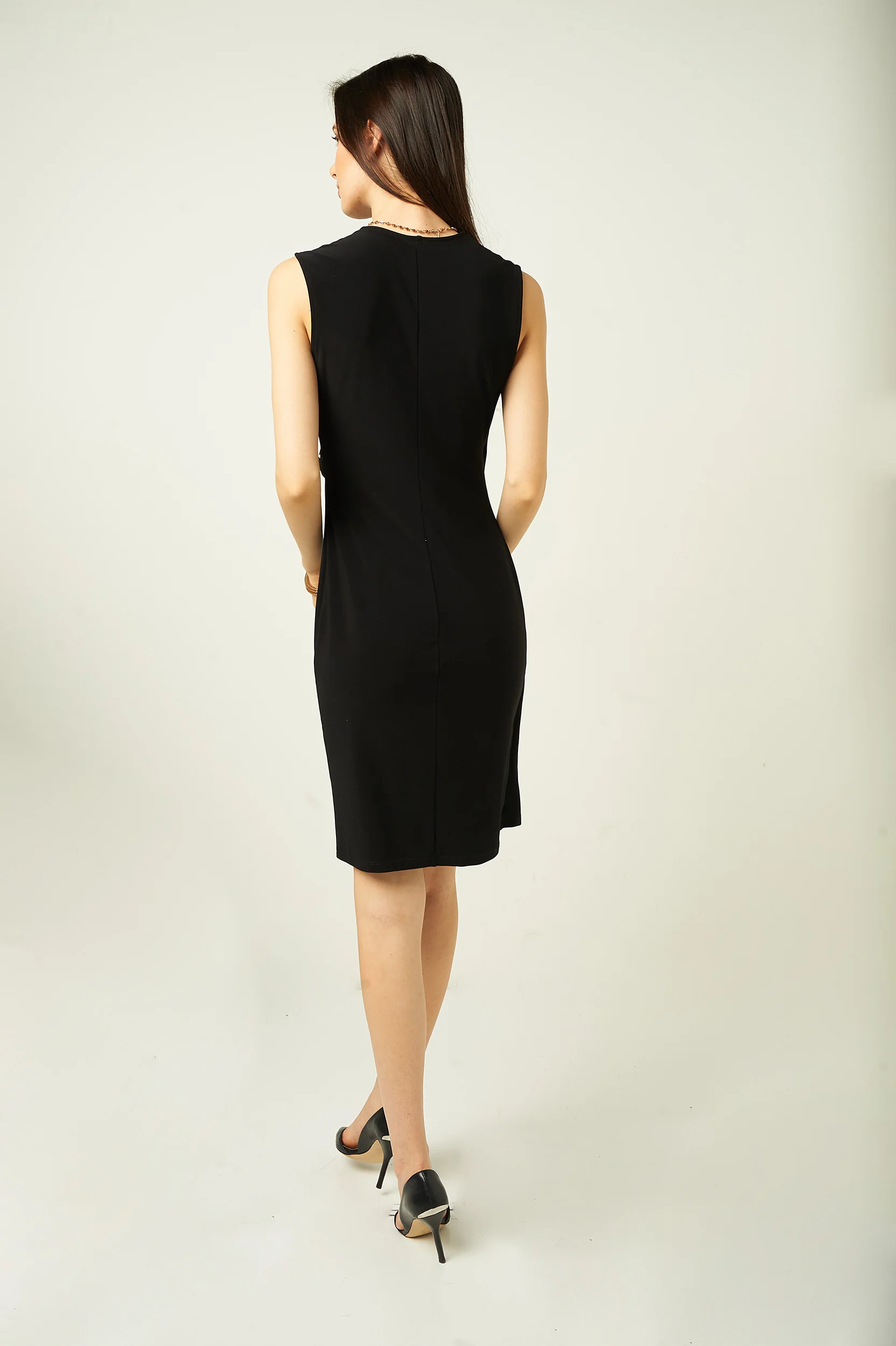 Robe portefeuille sans manches - CONSUELO - (R-B3) - Image 3