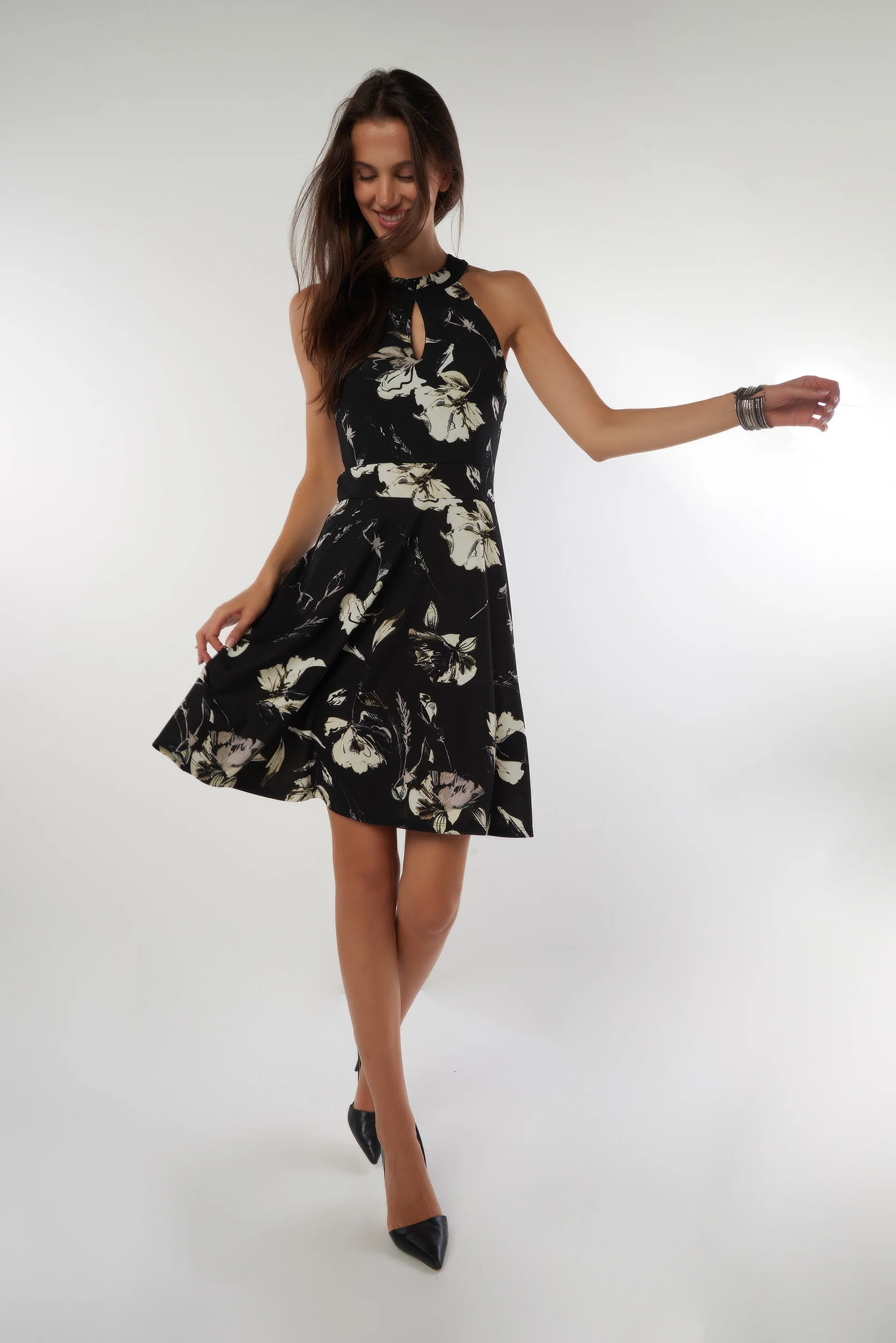 Robe courte imprimée - PAMELA25 - (R-C5) - Image 11