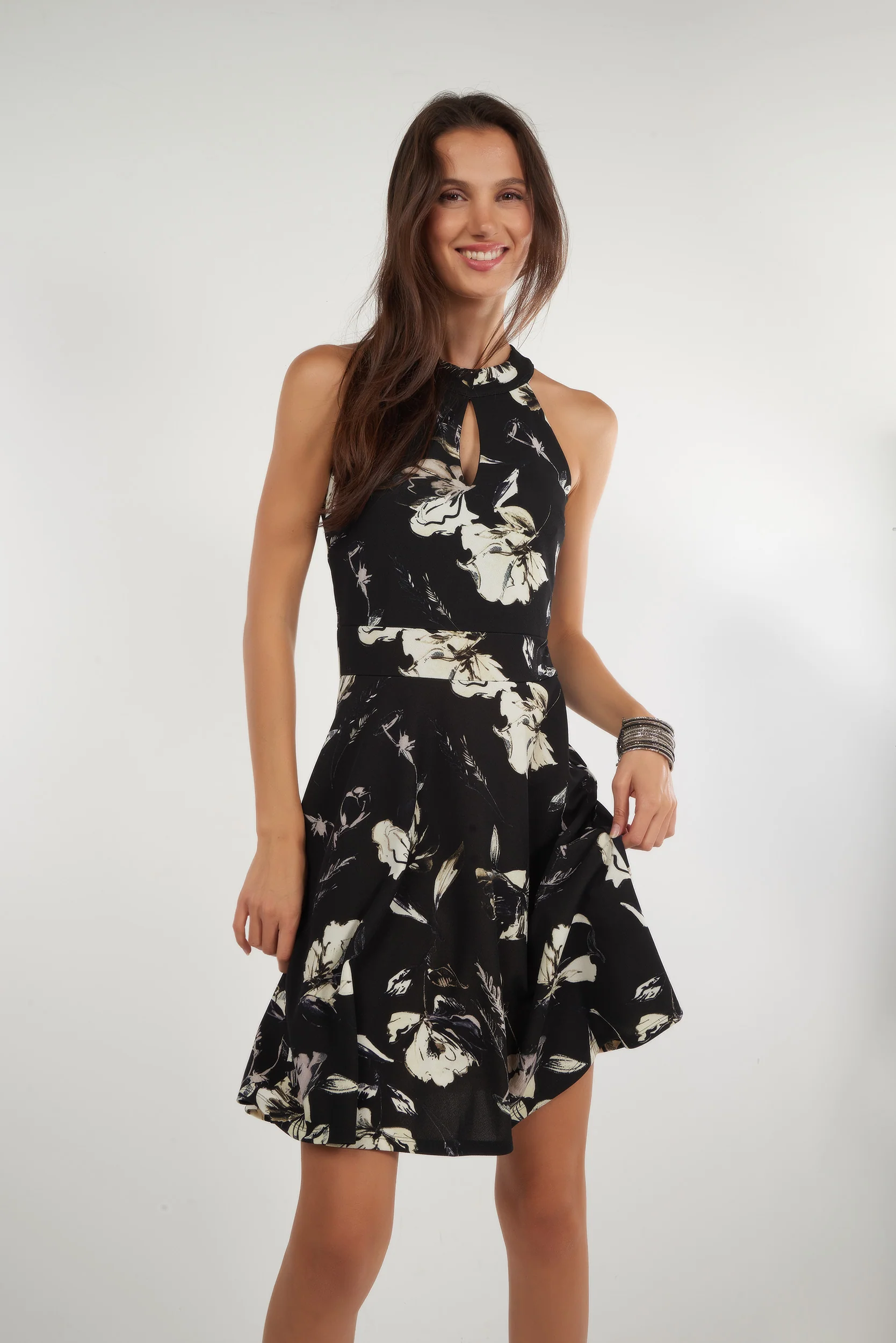 Robe courte imprimée - PAMELA25 - (R-C5) - Image 6