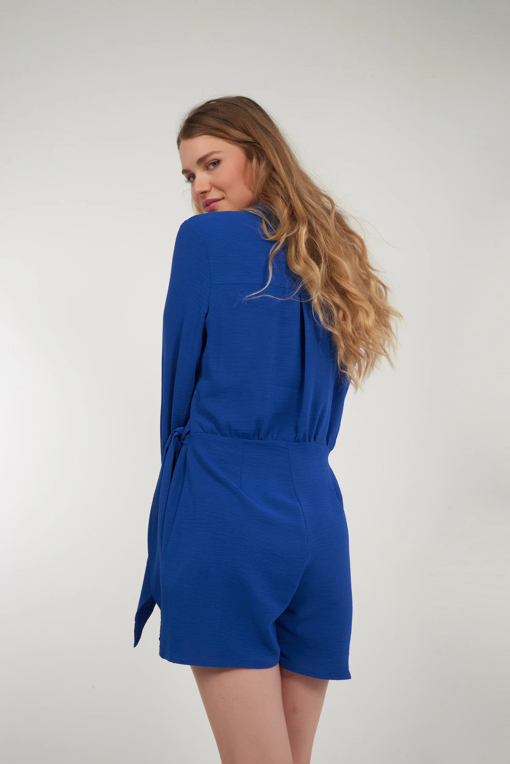 Robe short avec manches longues - GLADIS - (R-B1) - Image 6