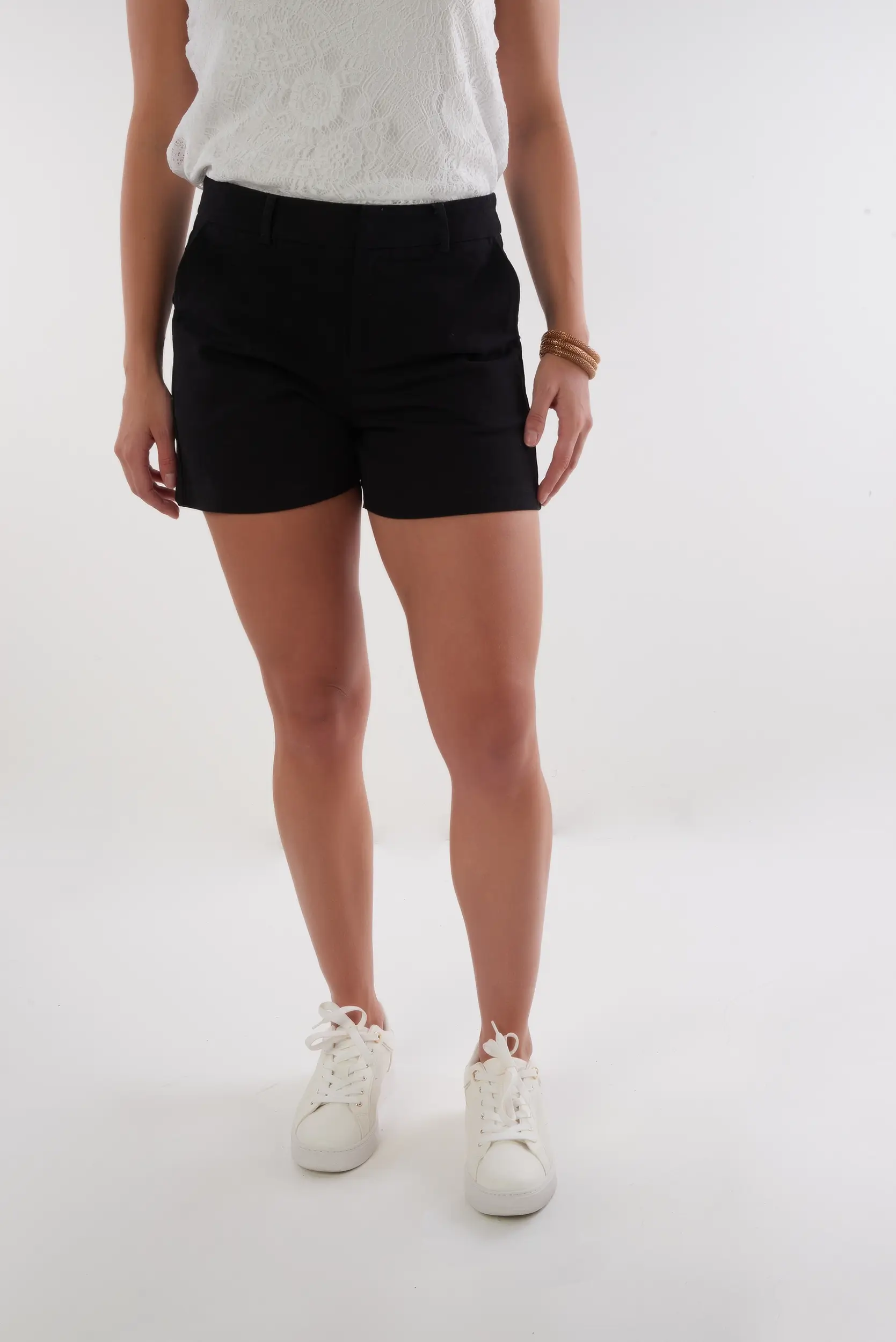 Short élégant en coton - HSP6897 - (E-A12) - Image 7