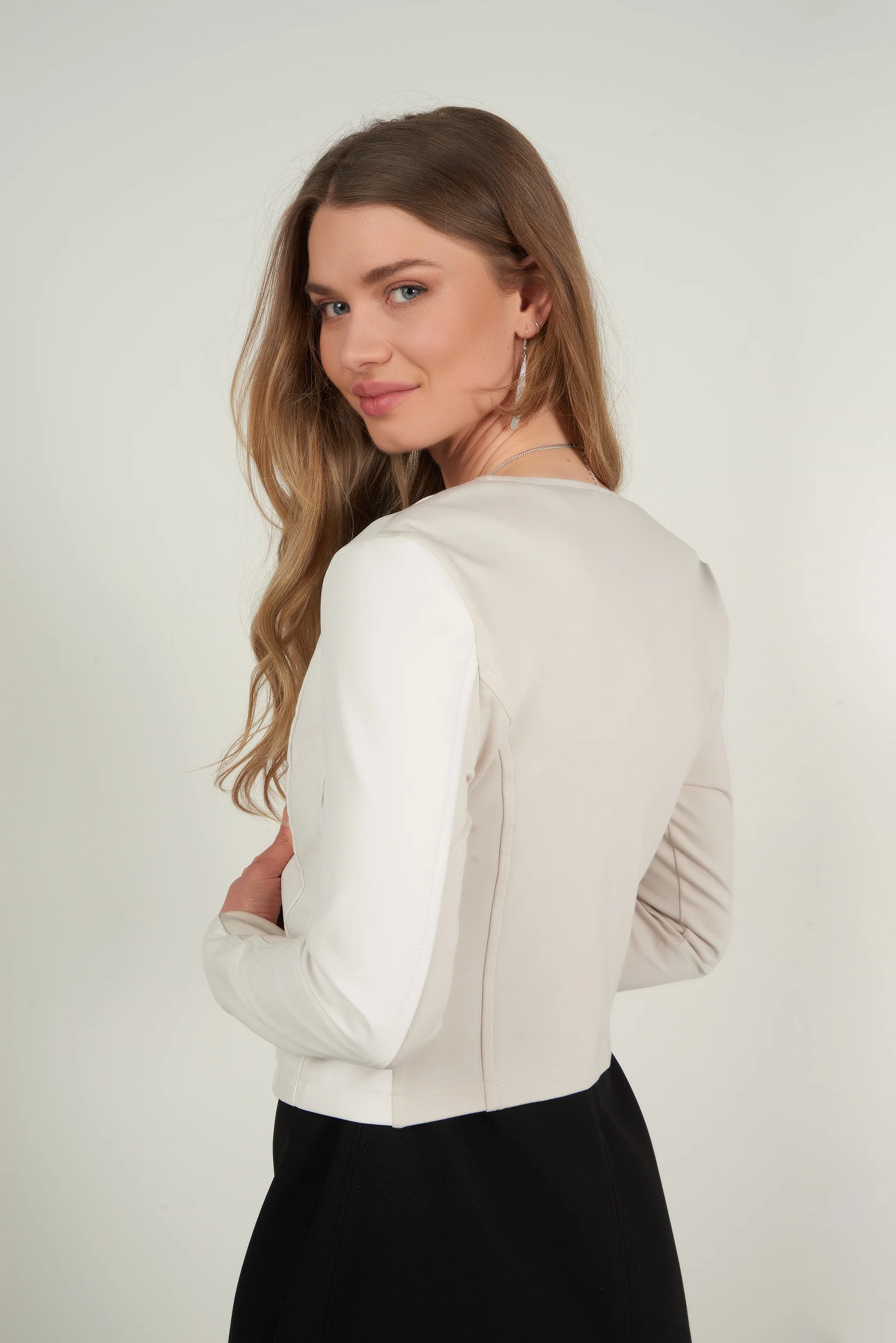 Veste en faux cuir chic - EVELINE-S26 - (R-B18) - Image 4